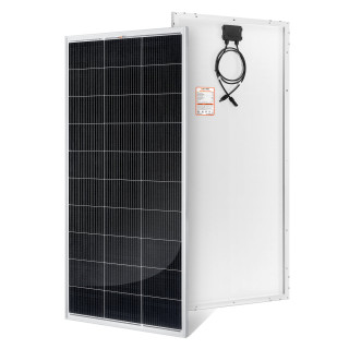 MEGA 200 | 200 Watt Solar Panel | Premier 12V Off-Grid Solar Panel | 25-Year Output Warranty | UL Certified