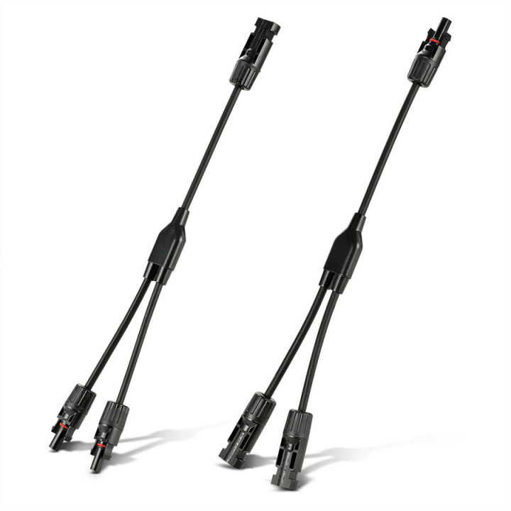 Branch 2-to-1 Solar Panel Parallel Adapters