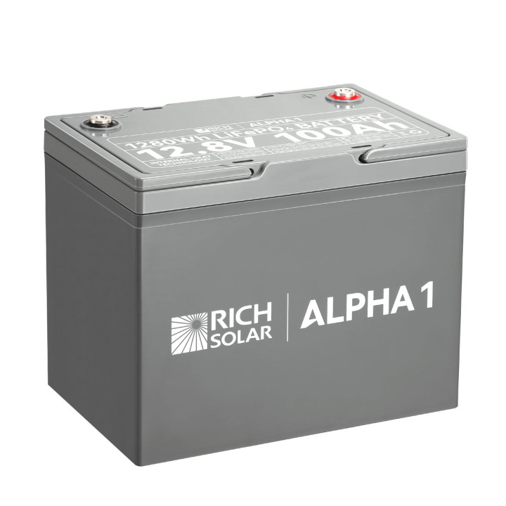 ALPHA 1 | 12V 100Ah LiFePO4 Battery