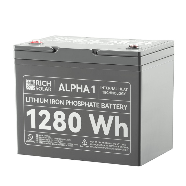 ALPHA 1 | 12V 100Ah LiFePO4 Battery