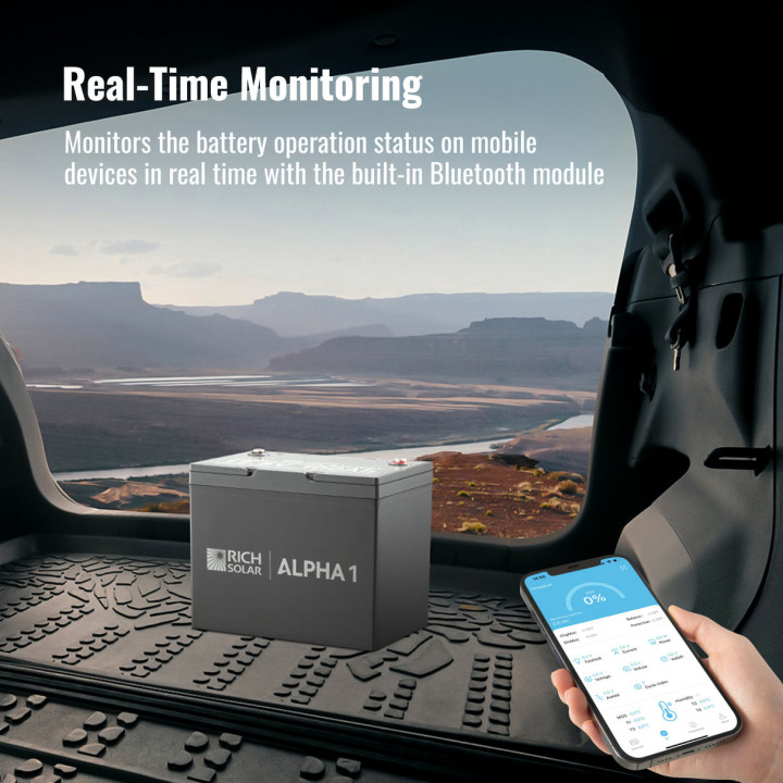 ALPHA 1 | 12V 100Ah LiFePO4 Battery